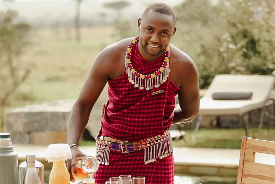 Desayuno en el campamento Naboisho en Masai Mara, Kenia | Go2Africa