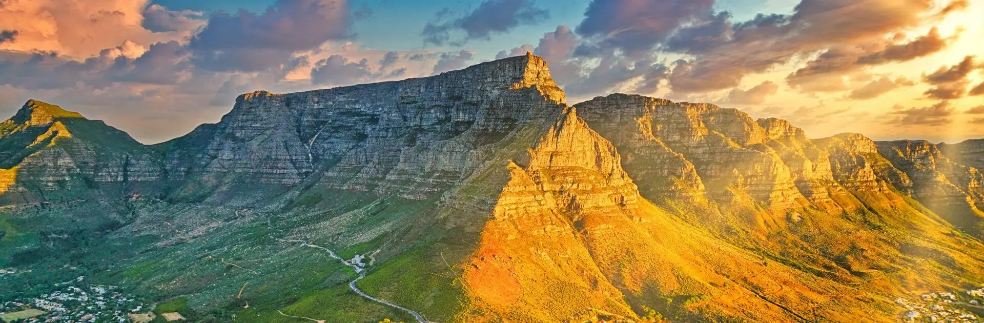 Sunset over Table Mountain in Cape Town, South Africa | Go2Africa