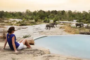 Disfrutando de las vistas | Londolozi Private Granite Suites