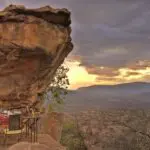 Increíbles vistas de la Reserva Nacional de Samburu desde Saruni Samburu.