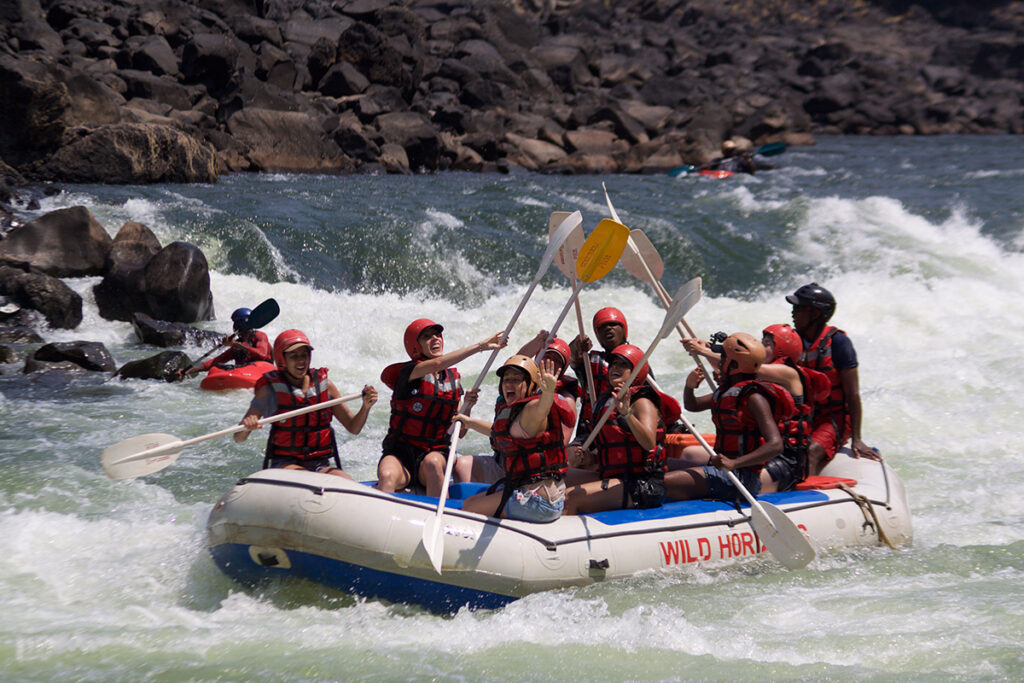 White-water rafting at Victoria Falls | Go2Africa