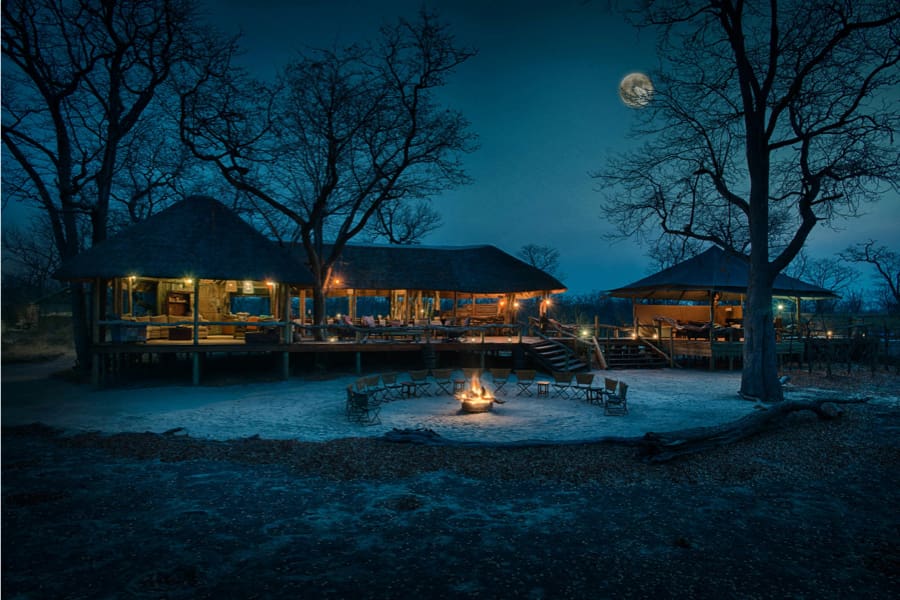 Acampada remota en plena naturaleza, Delta del Okavango | Go2Africa 