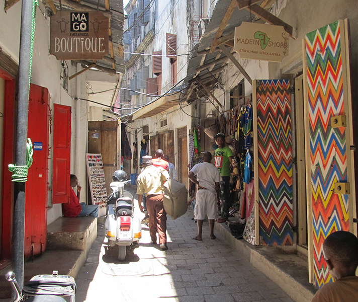 Stroll through the old streets of Stone Town, Zanzibar.