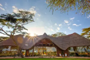 Exterior de Solio Lodge.