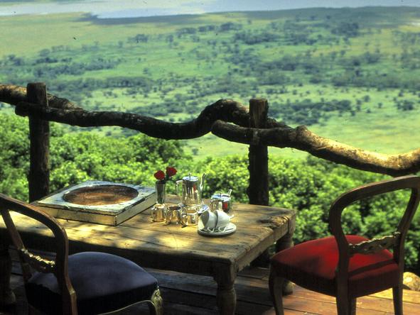 After a day filled with game viewing, you can relax with a drink on your private deck and take in the incredible view.