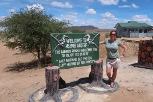 Arrivée au parc national de Ruaha en Tanzanie. 