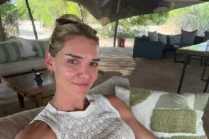 Taking a little down time at camp