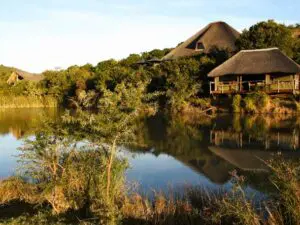 Elegant & romantic safari lodges can be found throughout the Eastern Cape - this is Bayethe, ideal for honeymooners.
