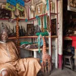 In Brazzaville's market you may well find exciting buys and interesting characters.