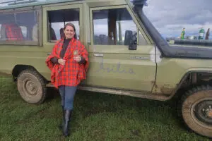 Emma visita Ol Pejeta Conservancy.