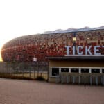 Famous Soccer City was the largest stadium build for the 2010 Soccer World Cup, and is based in Soweto.