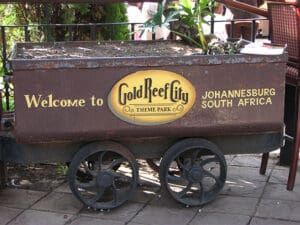 Gold Reef City is Johannesburg's biggest theme park, and is modelled on the gold mines.