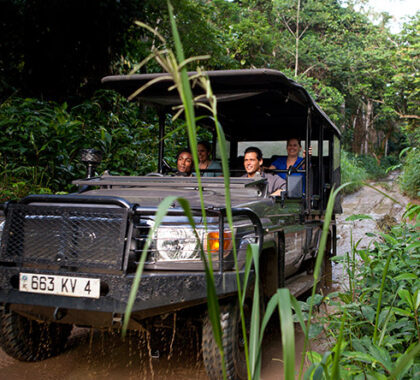 Jeep in the Congo