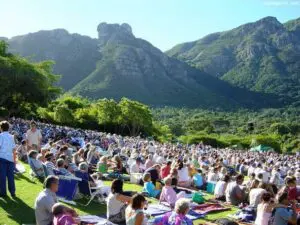 Kirstenbosch ofrece sus conciertos de verano al atardecer durante los meses más cálidos, ¡muy populares entre los habitantes de Capeton!