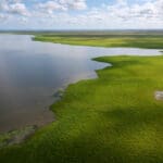 Lake Urema lies at the heart of Gorongosa & is surrounded by vast floodplains. © Piotr Naskrecki

