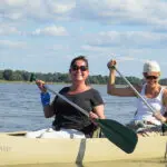 Kayak sur le Zambèze inférieur.