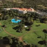 One of the resort's four hotels, The Sun City Hotel sits at the heart of the action, offers easy access to a casino & golf course.