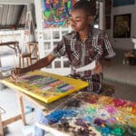Visit the Poto-Poto Painting School where artists from all over Central Africa produce and display their work.