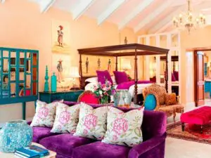 Romantiker werden die schönen Suiten im La Residence mit ihrem herrlichen Garten- und Bergblick lieben.