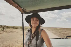 Atravesando el Serengeti en Tanzania. 