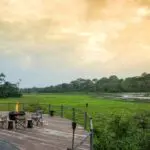 As evening falls at Lango, sit back in a comfortable chair & swop jungle stories around the campfire.
