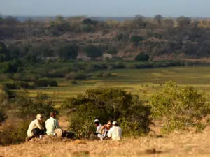 Su guía estará atento tanto a los animales como a los lugares adecuados para descansar y disfrutar de las vistas con una taza de café.