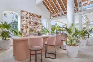 Sit back, relax and order a cocktail. 