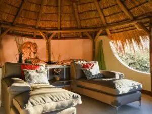 Have an afternoon nap on the comfortable loungers under the open sala.