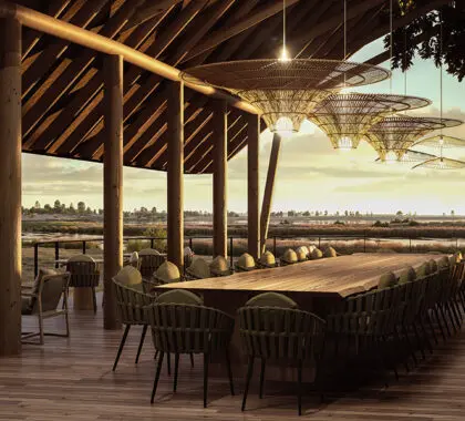 Chobe Savanna Lodge | Rendered image. Reopening after renovations in May 2026, new images coming soon. 