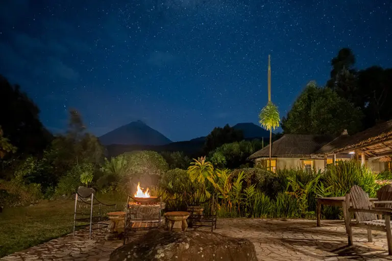 Evenings at Mount Gahinga.