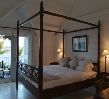 All the rooms are air-conditioned and have a beautiful terrace which looks onto the coconut grove bordering the sea.
