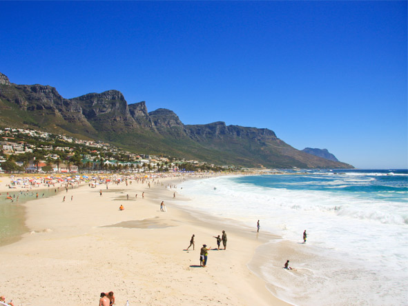 Cape Town's summers were made for the beach; Camps Bay remains the place to be seen.