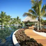 There are no fewer than four pools at LUX* Le Morne, not to mention the bath-warm lagoon.
