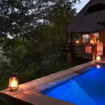 Todas las lujosas suites de Singita Ebony tienen su propia piscina privada.