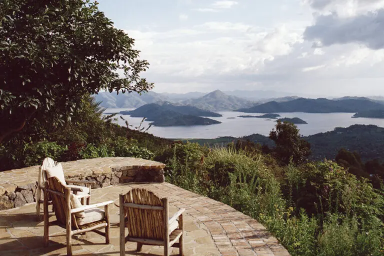 Amazing views across the lake | Virunga Lodge