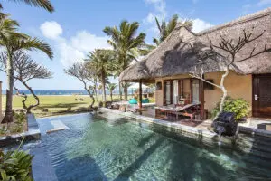 Poolside bliss with beach views | Shanti Maurice Resort
