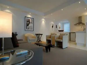 Individually styled en suite rooms with a modern African spirit
