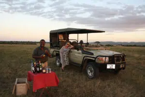 Sundowners en la naturaleza. 