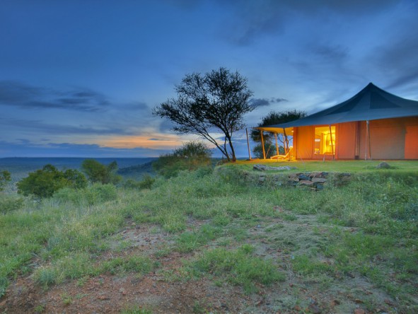 Exquisite private accommodation with all the luxuries one would not expect in the bush.