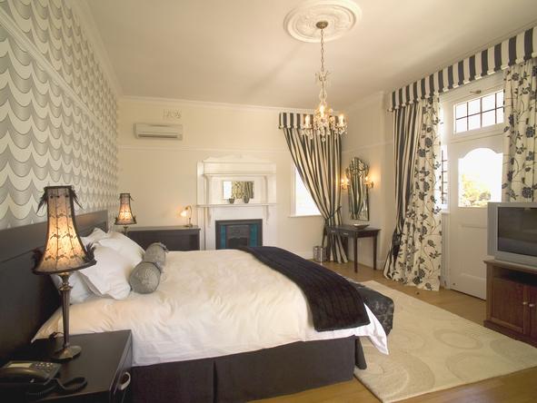 Each of the bedrooms at Abbey Manor are individually decorated with hand-selected furniture and quirky details