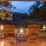 Relájese bajo un manto de estrellas africanas.