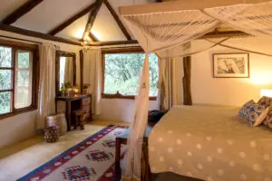 Amplias habitaciones en Acacia Mara Bush House.