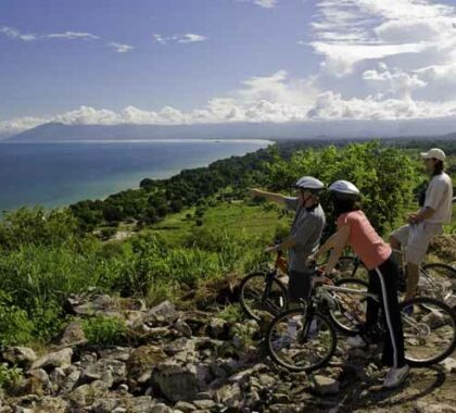 Mountain biking around Lake Malawi adds an exciting twist to a traditional beach holiday.