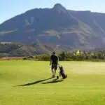 In South Africa's ever-scenic Western Cape, magnificent mountain views are par for any course!