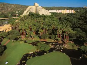 Family favourite Sun City has two world-class courses - stay at The Cascades for the easiest access.