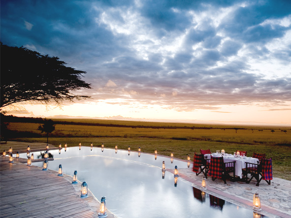 Expect gourmet dinners with a difference on your luxury African safari.