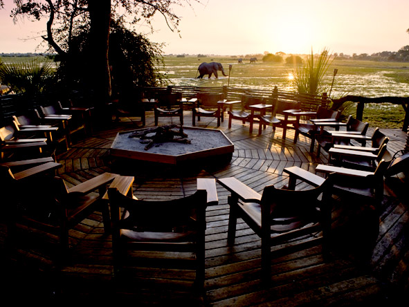Our best Botswana safari lodges have incredible settings - Mombo Camp is no exception.