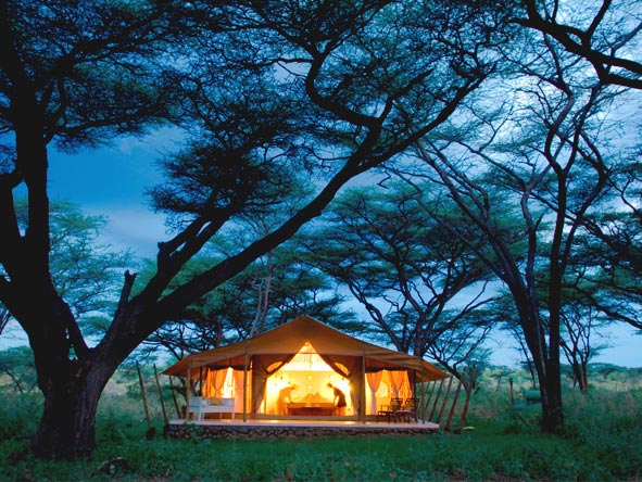 Sublime accommodation is all part of a luxury safari - Joy's Camp in Kenya sets the bar high.