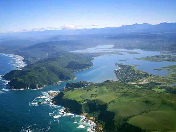 The Knysna Heads make for dramatic scenery - ask us about accommodation with the best views.