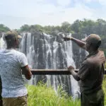 Le imponenti cascate Vittoria.